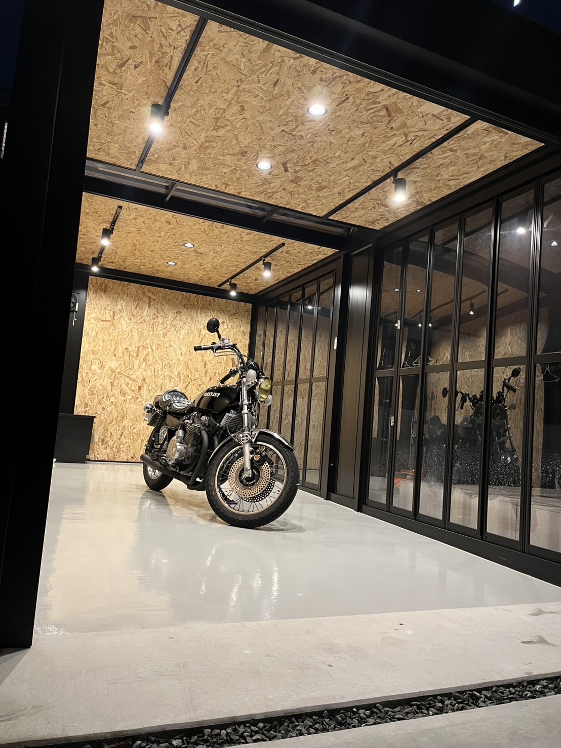 No.134 リフォーム工事　スタイルコート改造　バイクガレージ 画像