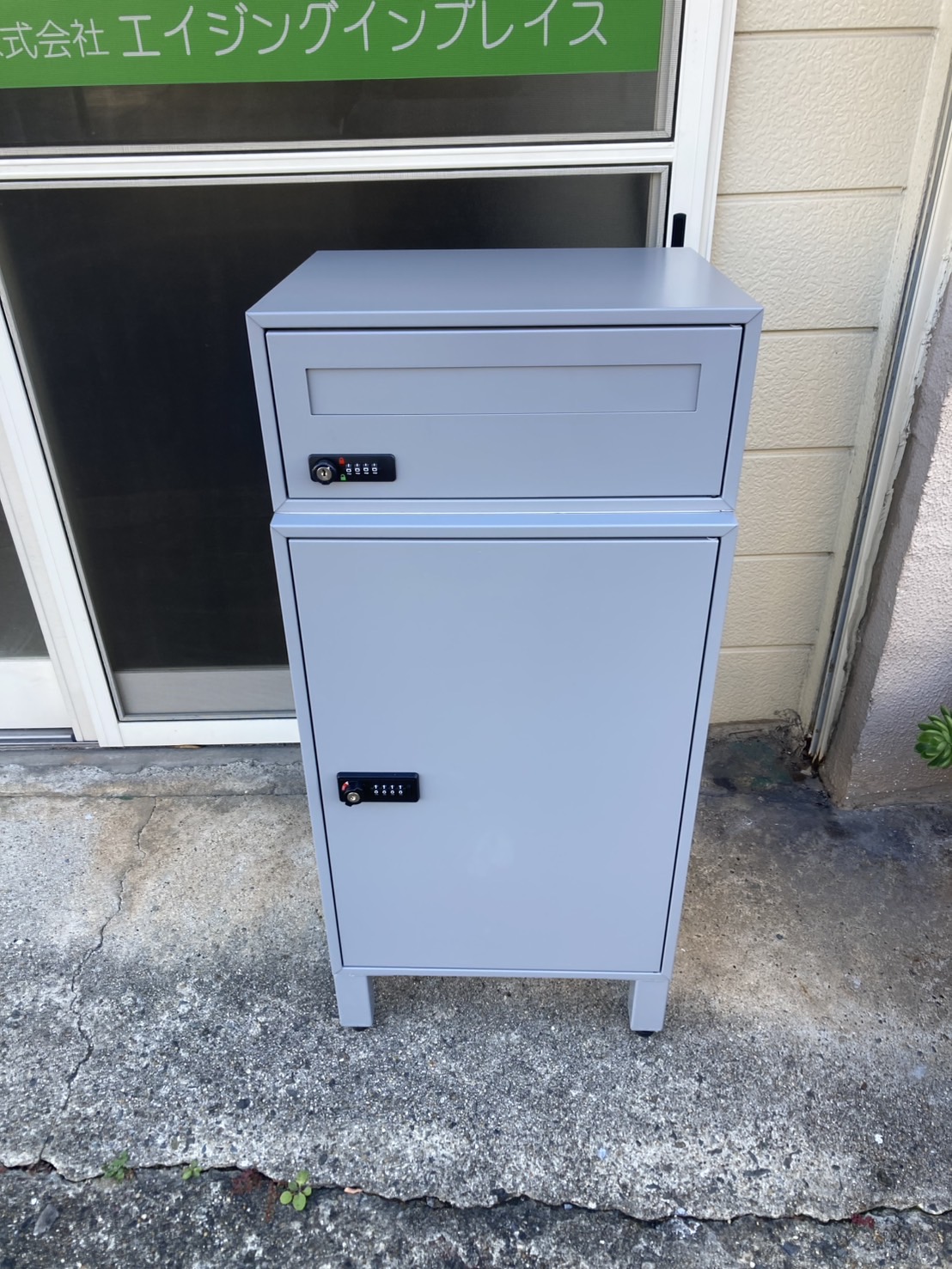 ポスト取付け! 画像