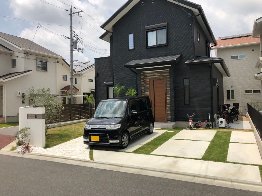 NO.21　新築オープン外構　リゾートモダン 画像