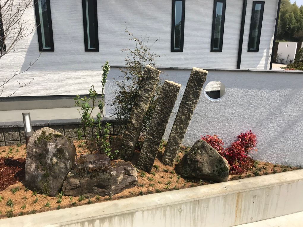 NO.22　研修所外構　和モダン 画像