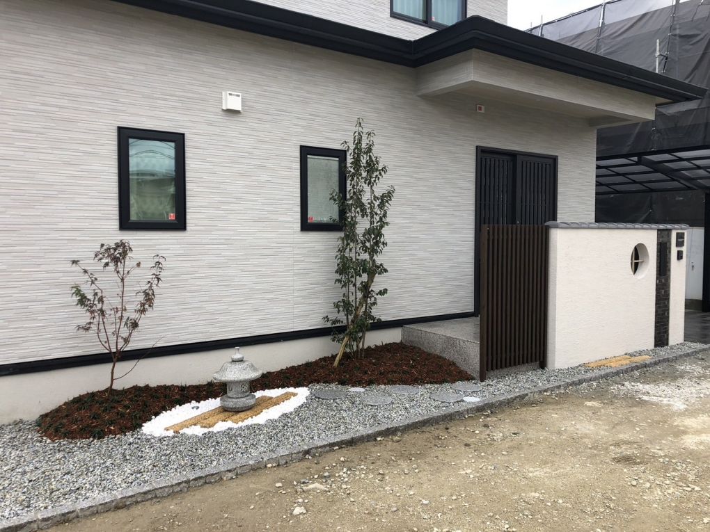 NO.23　新築外構　シンプル和モダン 画像