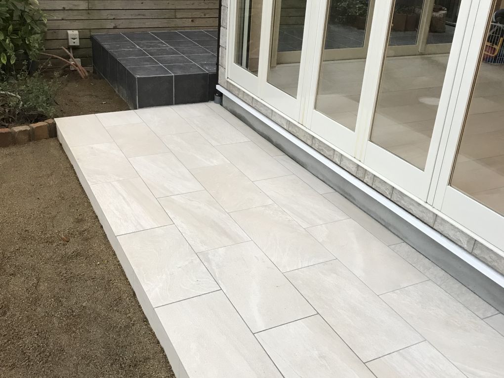 No.76 リフォーム工事　タイルテラス工事 画像