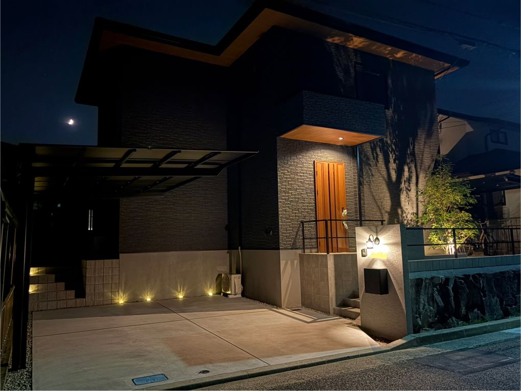 No.137 新築外構工事　シンプルモダン　オープン外構 画像