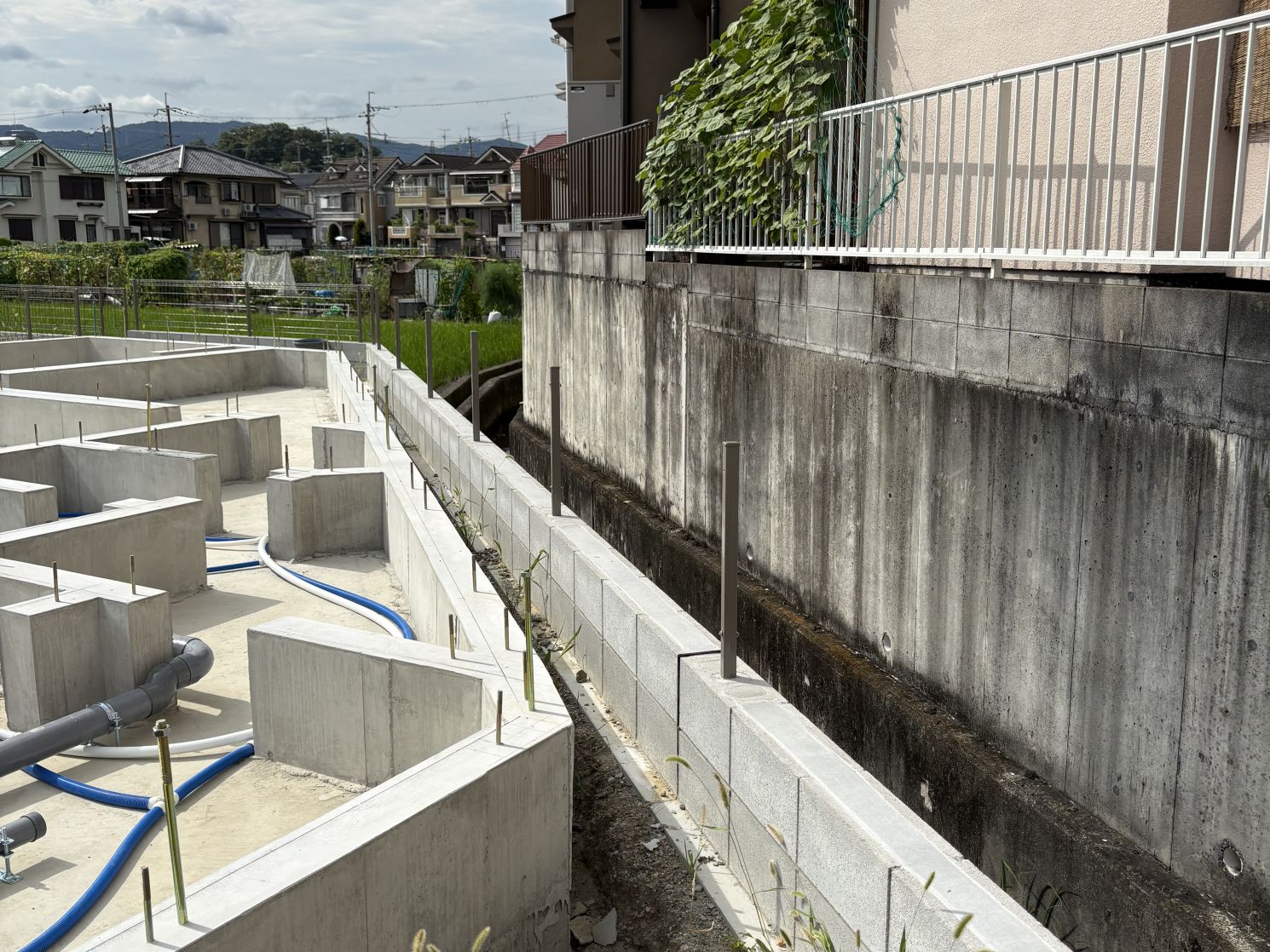 建築が始まるので一旦フェンス外す 画像